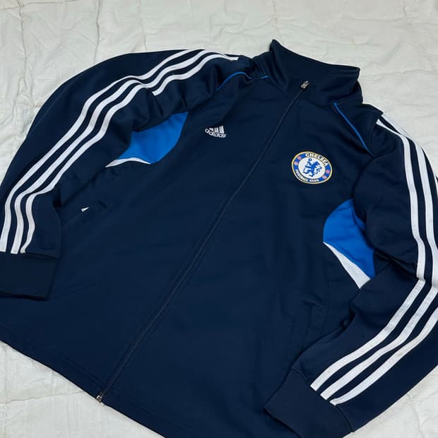 아디다스 첼시 져지 트랙탑 라지 