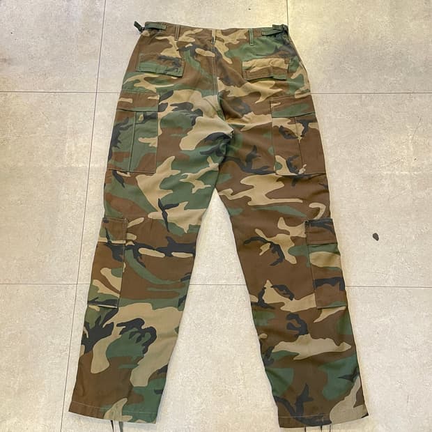 us army 오리지널 에어크루 카모 카고 팬츠 L/L