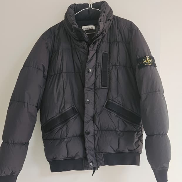 스톤 크링클랩스 패딩 L 백화점판 