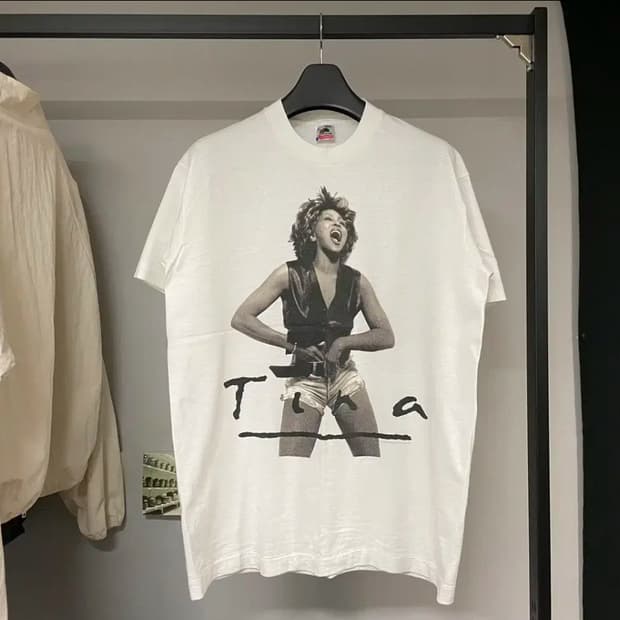 티나 터너 90s 빈티지 티셔츠 밴드티