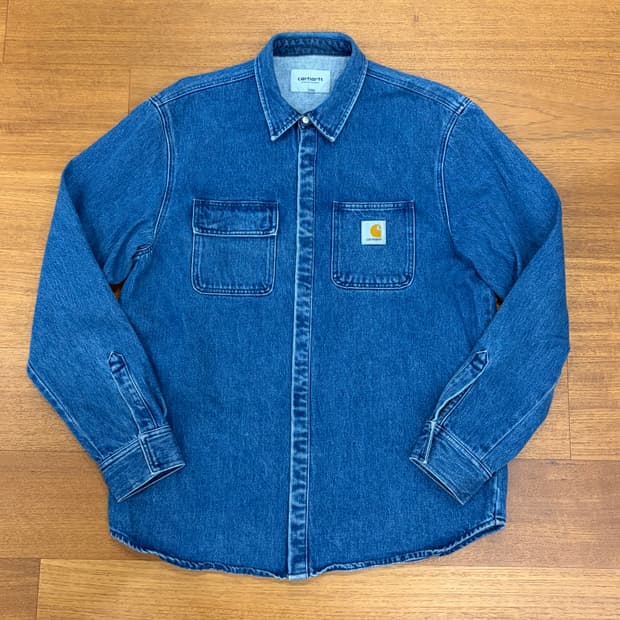 칼하트 데님 셔츠 자켓