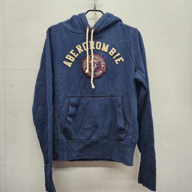 아베크롬비 Y2K 빈티지 자수 후드티 L