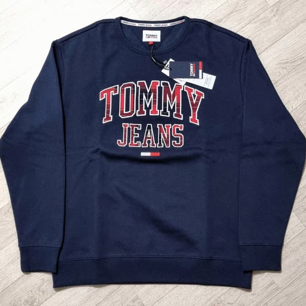 {새상품} 타미 기모 맨투맨 [L]