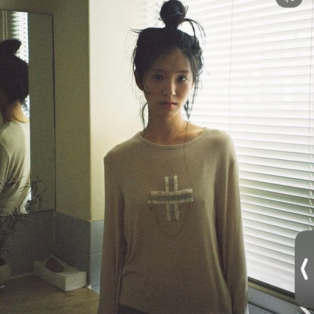 샵페어리 cross  trimming top