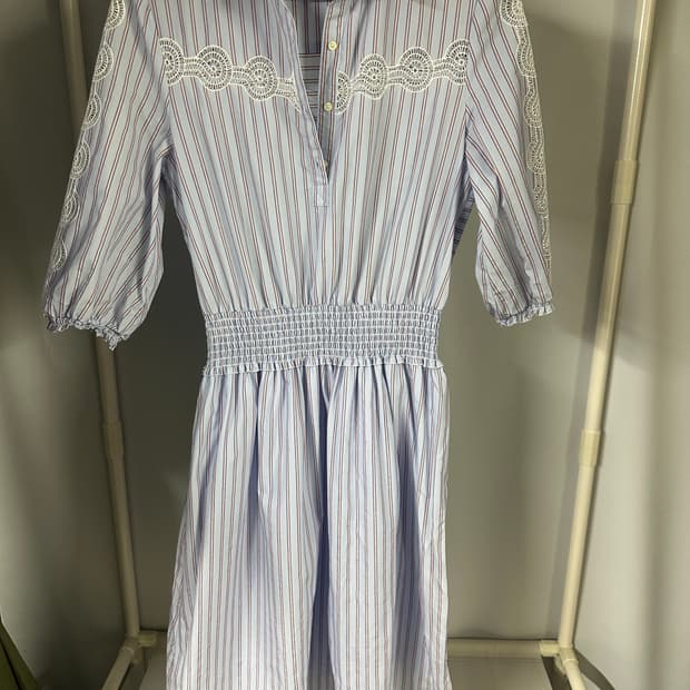 산드로 코튼 원피스