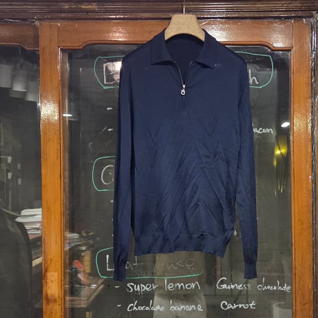 살바토레 페라가모 짚업 니트PK