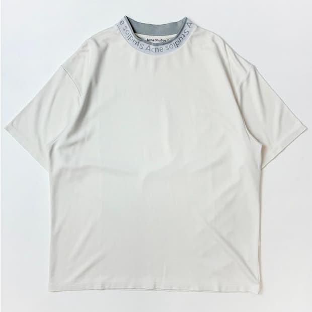 아크네스튜디오 21FW 모트넥 라운드 반팔 티셔츠 PN4603