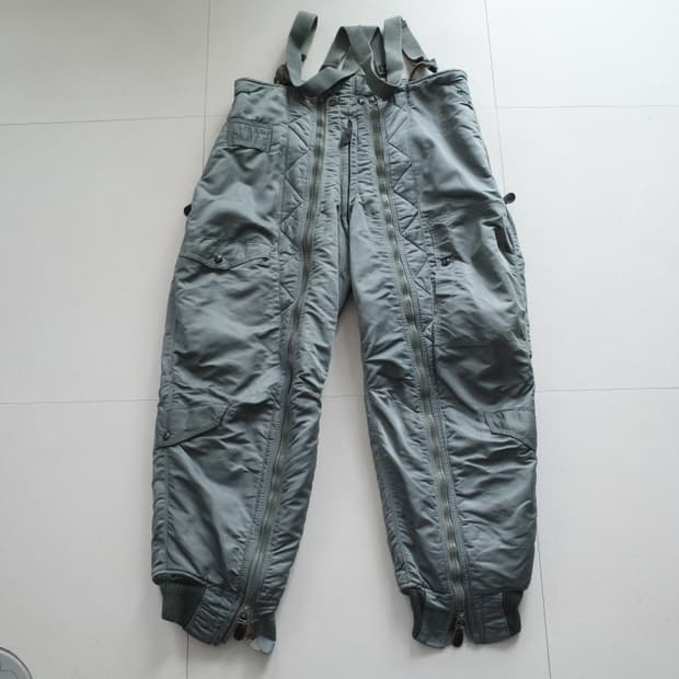 50s 미공군 오리지널 A-11D 플라잉 트라우저 32 크라운지퍼