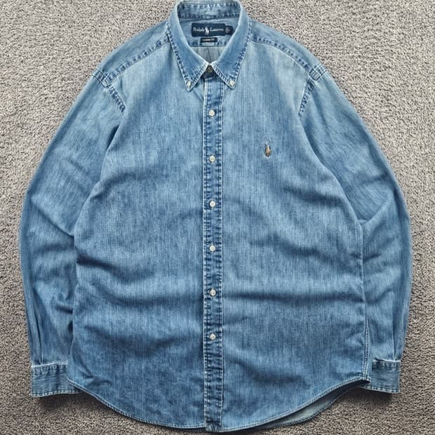 폴로랄프로렌 클래식 핏 데님 셔츠 ( L ) / 11463