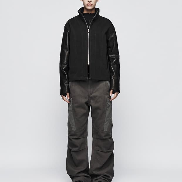 이그노타 CORE:13 WASHED LEATHER JACKET