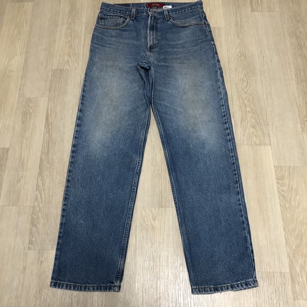(32) 00's 리바이스 Levi's 550 릴렉스드핏 연청 데님