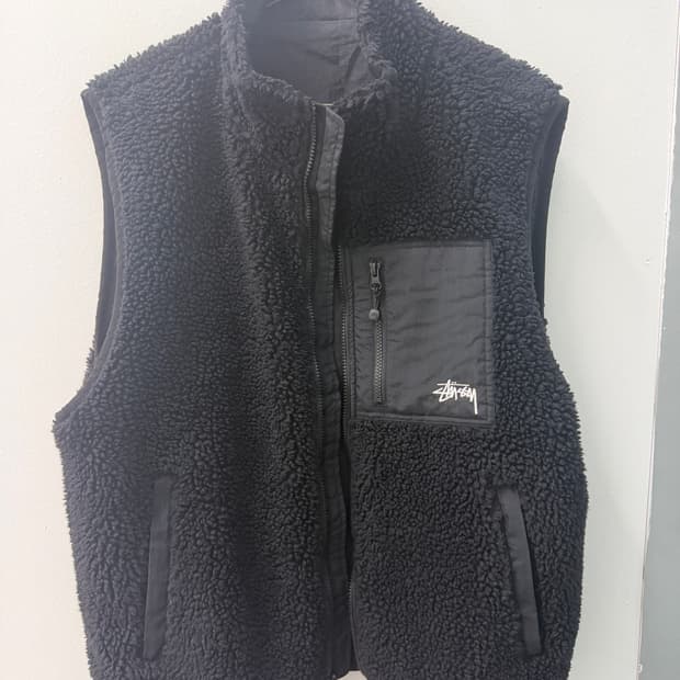 스투시 쉐르파 리버시블 베스트