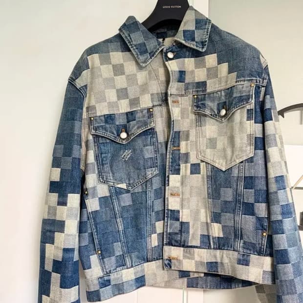 루이비통 퍼렐 다미에 자켓