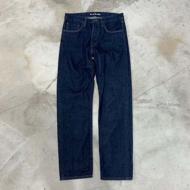 [30x32] Acne Studios Face Logo Denim