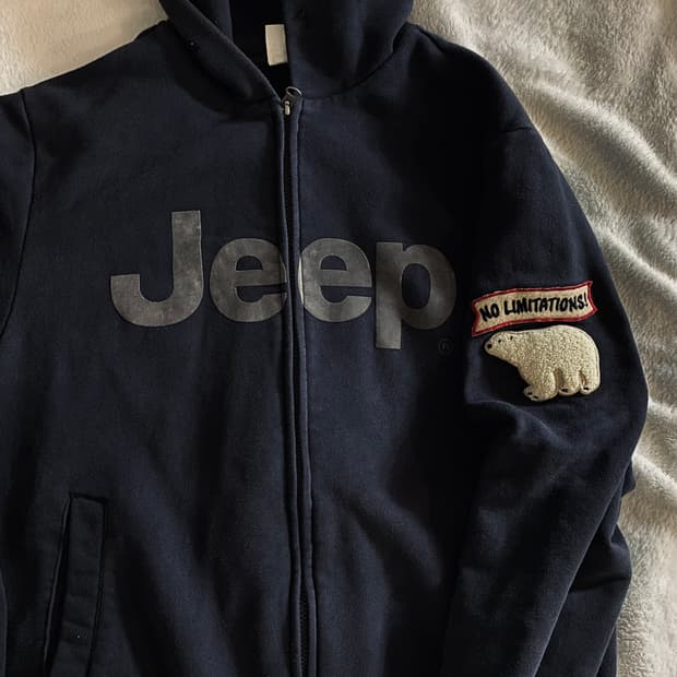 지프 폴라베어 후드집업 남녀공용