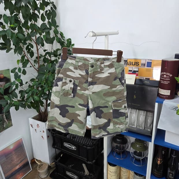 폴로랄프로렌 키즈 카모 카고 쇼츠 8