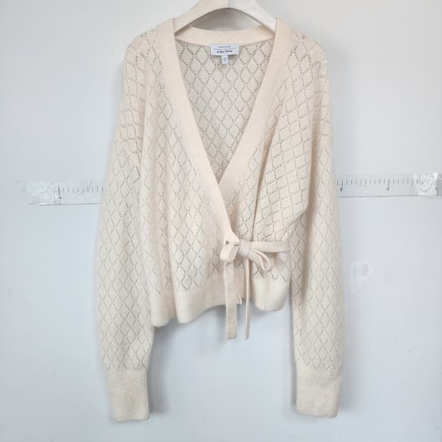 &Other Stories 랩 가디건 아이보리