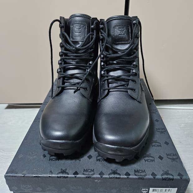 MCM 레스닉 컴뱃부츠 카모 워커(42) made in italy