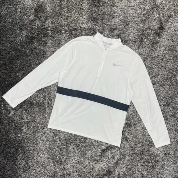 나이키 골프 남성 스탠다드핏 카라 긴팔 티셔츠 (2XL)