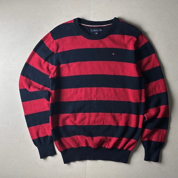 타미힐피거 니트