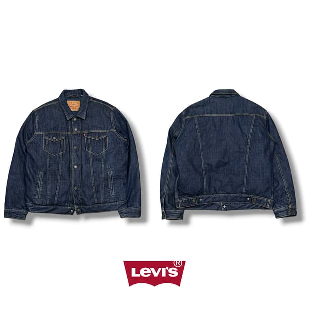 리바이스 구스다운 데님자켓 s08647