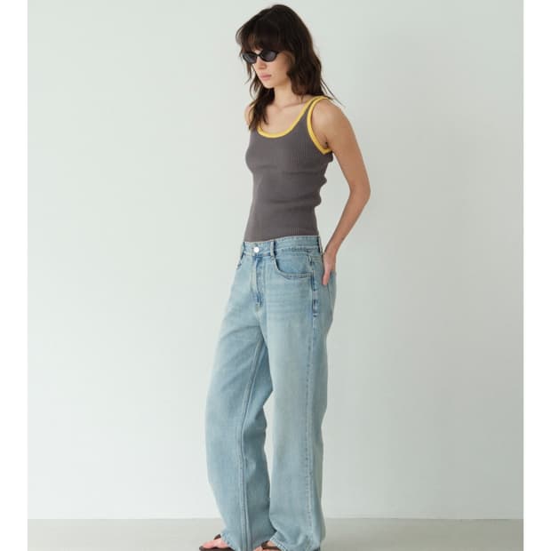 포니테일 본 벨라 청바지 Born Bella Loose-fit Jeans