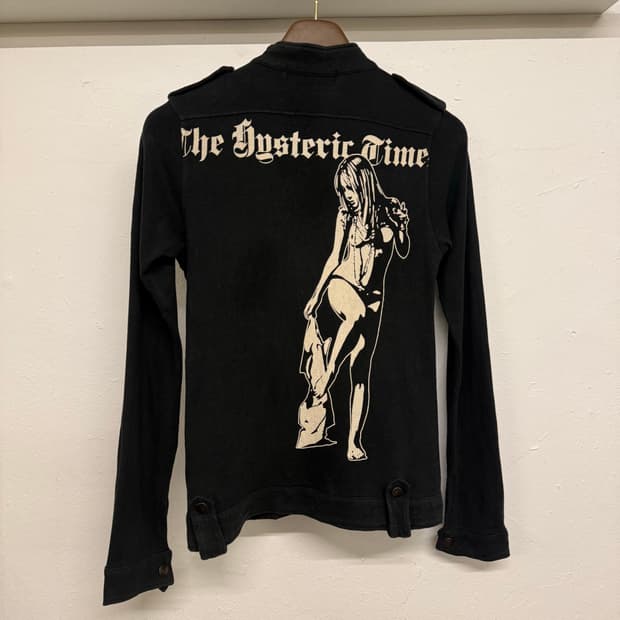 히스테릭글래머 프린팅 코튼자켓