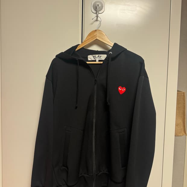 꼼데가르송 후드집업/XL