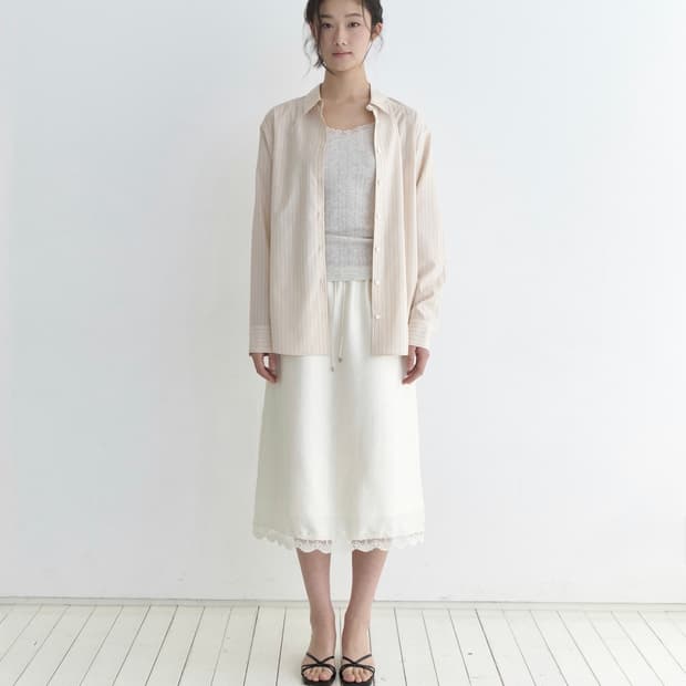 오브네어 스트라이프 셔츠 택있는새상품