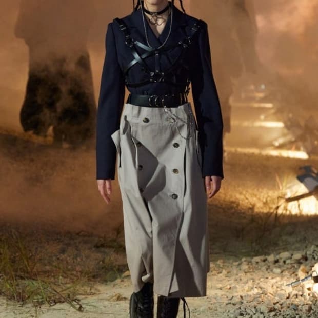 ROKH 트렌치 스커트 2021컬렉션 (당시 원가 200대)