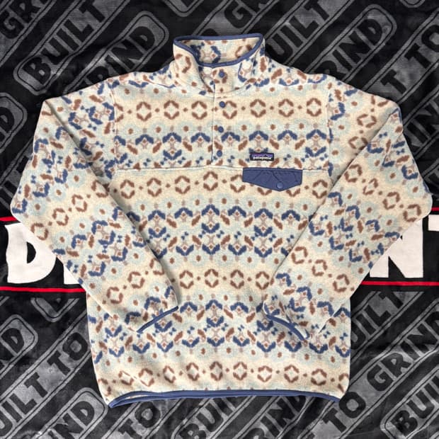 파타고니아 신칠라 스냅 티 풀 오버 툰드라 클루스터 빅 스카이 블루