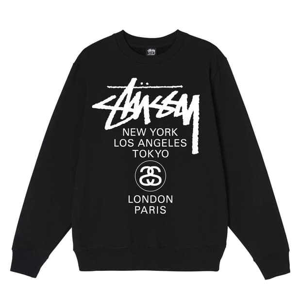 스투시 월드투어 크루넥