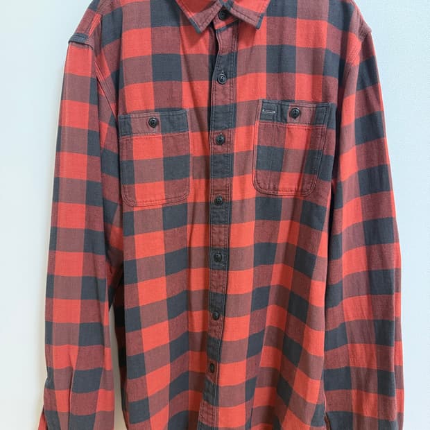 RRL 버팔로 레드 셔츠