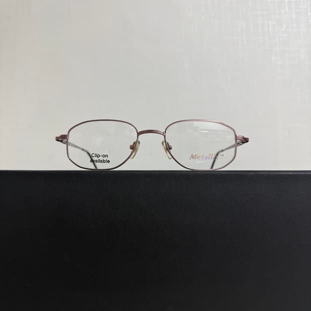 빈티지 로즈골드 색상 안경테 51 19 140 ITALIAN DESIGN