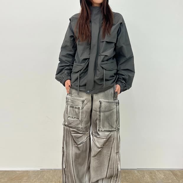 나체 워싱팬츠 더티화이트