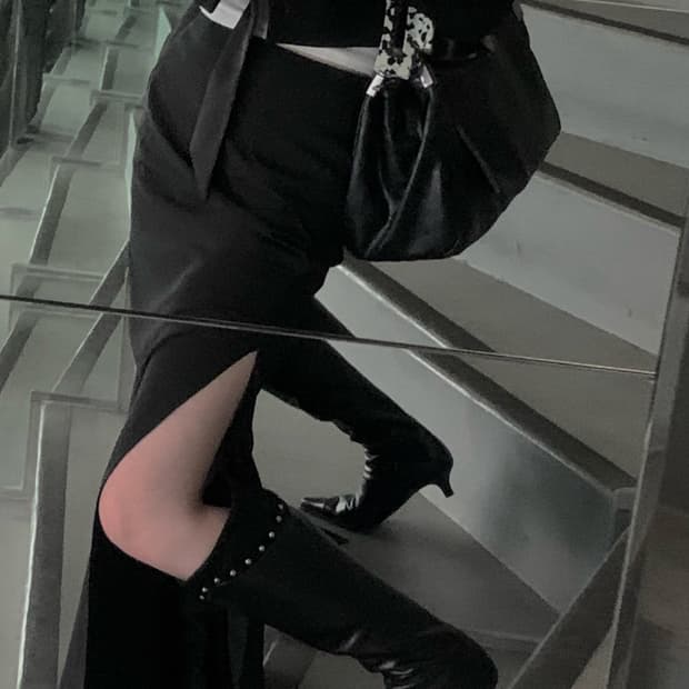 보헤미안서울 스터드부츠 