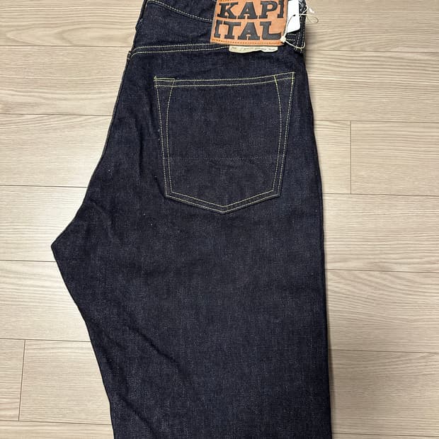 캐피탈 14온즈 5p 몽키시스코 34사이즈 원워시 새상품