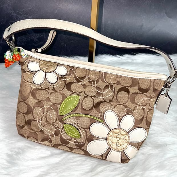 Coach Daisy Appliqué Signature Archive