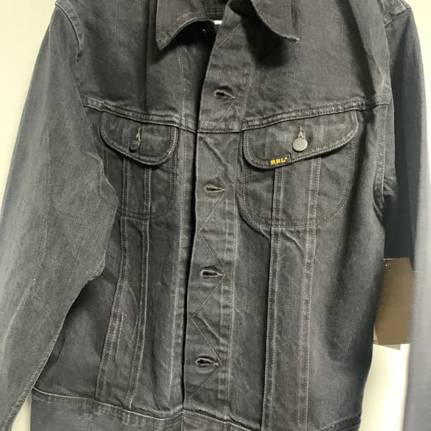 rrl lot271 흑청 트러커 m사이즈 판매합니다