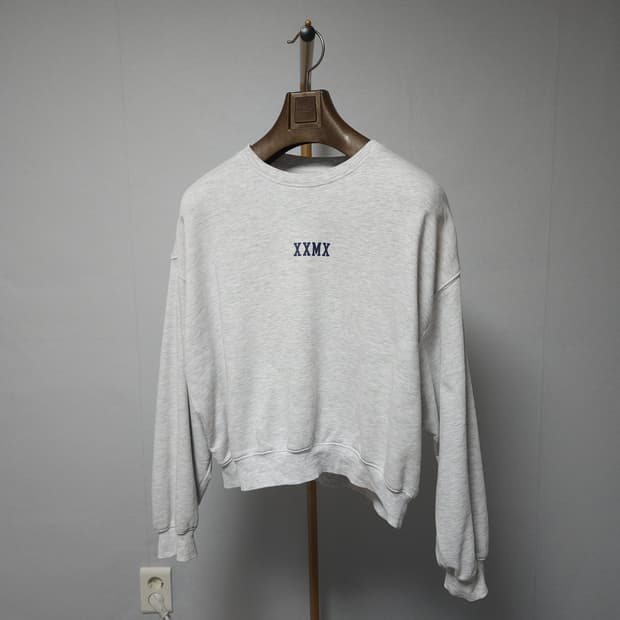 S ) 젝시믹스 여성 크롭 오버핏 맨투맨