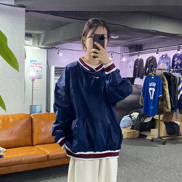 나이키 미들스우시 빅포켓 웜업 B3149