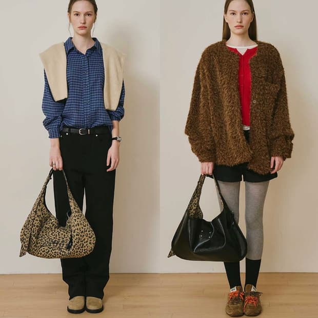 무르 Reversible Polar Hobo Bag