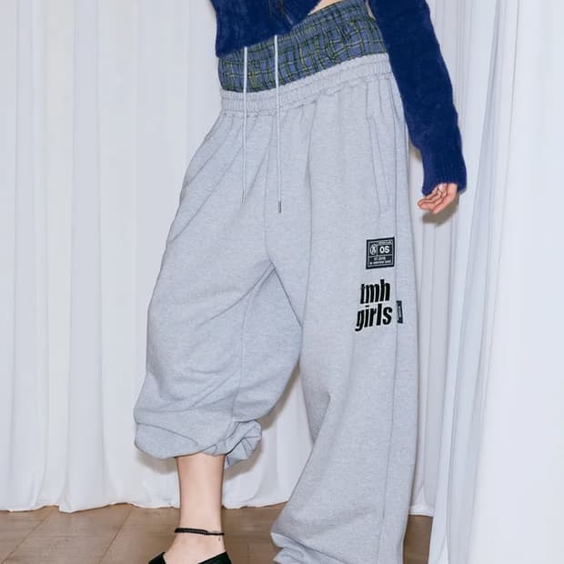 미스테리어스호텔 TMH LAYERED SWEAT PT