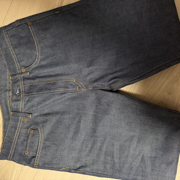 32) Acne River indigo