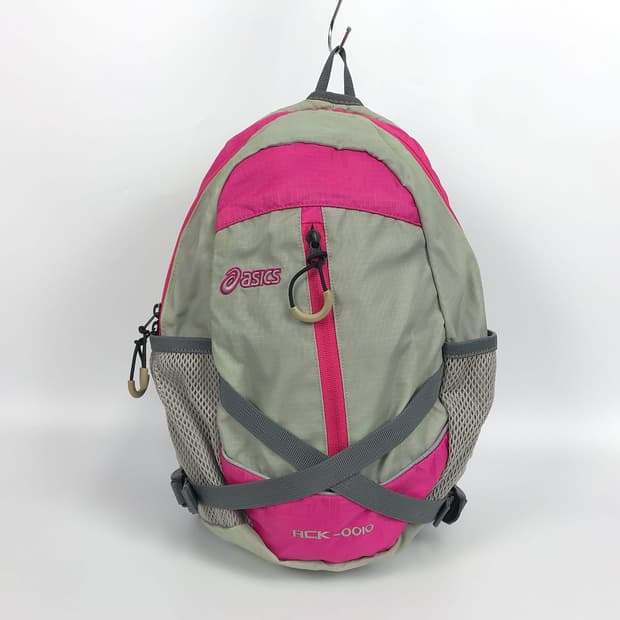 아식스 올드 고프코어 핑크 미니 백팩 가방