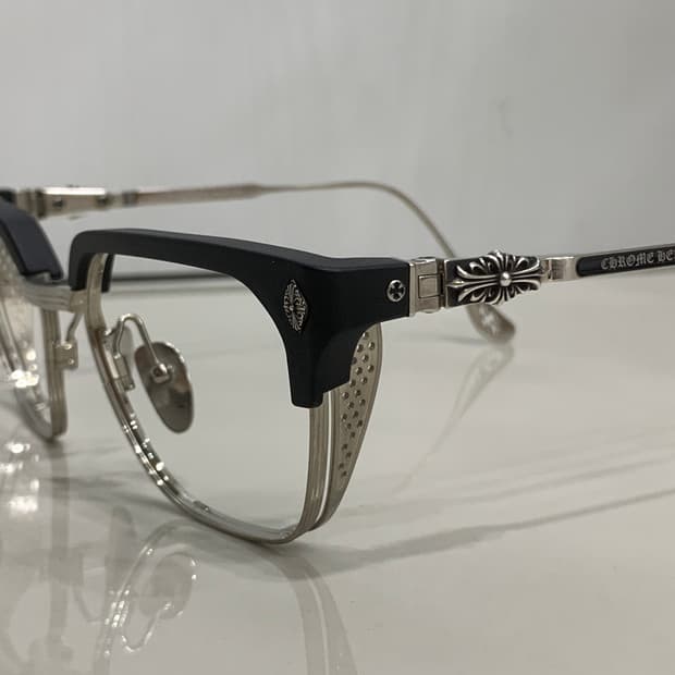 크롬하츠 LGMA 르그마 [MBK/BS] 안경 매트블랙&브러쉬드 실버