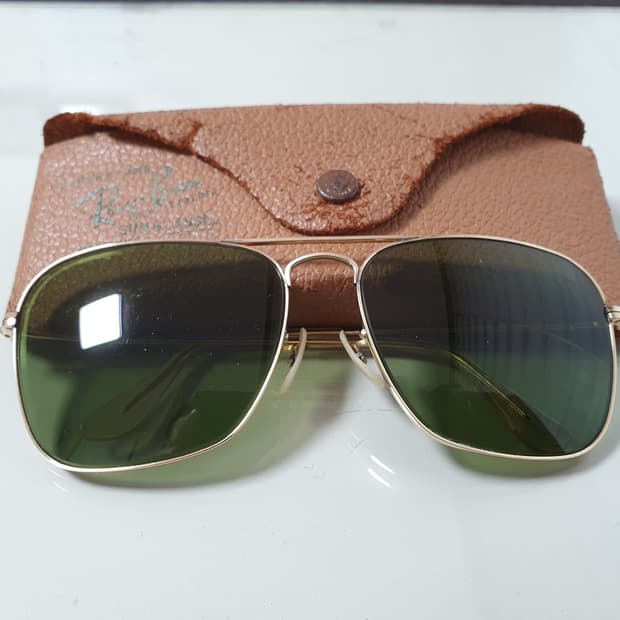1960s 미제 바슈롬 레이벤 카라반 RAY BAN 선글라스