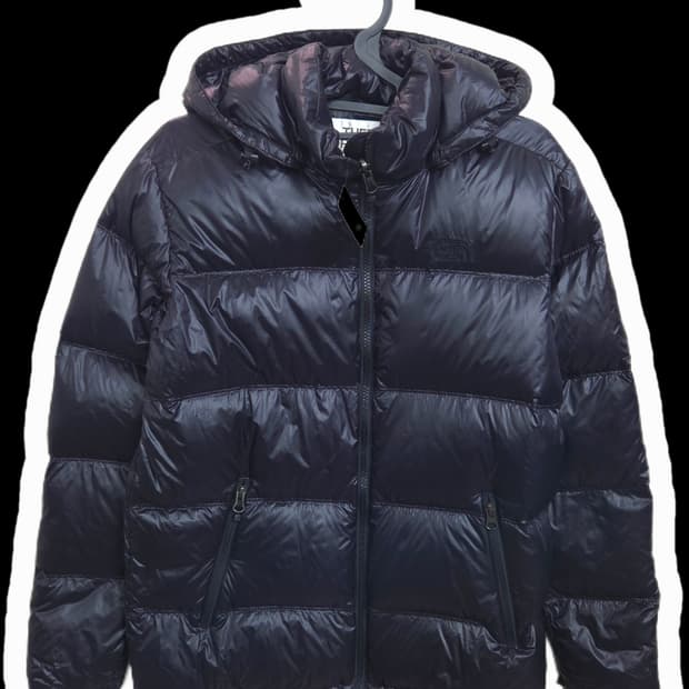 남55 여 55-66 노스페이스 오리털 숏패딩 