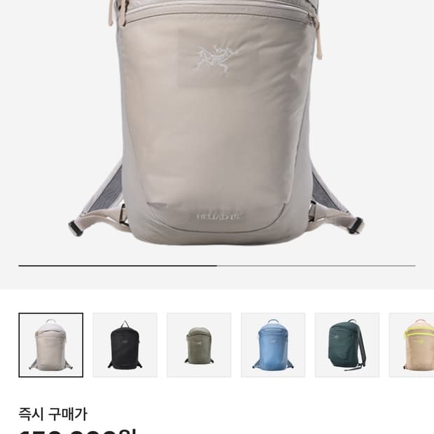 아크테릭스 헬리아드 15 백팩 룬
