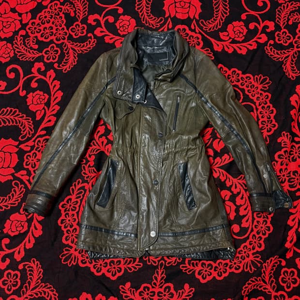 Leather Rock Punk Vkei jacket